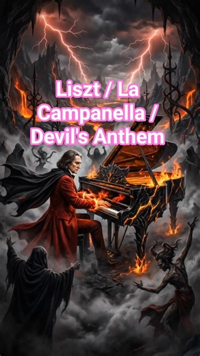 🔥 Liszt’s La Campanella – Devil’s Anthem on Grand Piano