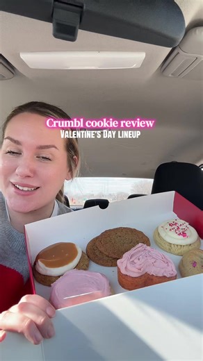 Valentine’s Day week! ❤️ which has been your favorite this week? @Crumbl @target #crumbl #crumblecookie #crumblecookiereview #crumblecookies #crumblesasmr