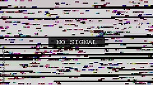 TV distorted signal with labeled.