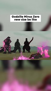 Godzilla Minus Zero new size be like ( Stick Nodes ) #animation #godzilla #sticknodes #godzillaminuszero