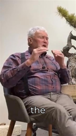 A moment of listening and reflection. Walter Pall with Bonsaigers. The full interview will be available on YouTube this Monday.. | Bonsaigers