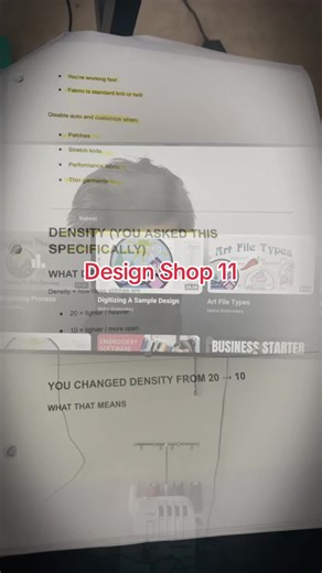 TRU2LIFEPRINTS LLC on Instagram: "Join me on my embroidery learning journey! In this video, I’m diving into Melco DesignShop 11, exploring the convert tool, understanding node density, and learning how to fine-tune underlay settings. This is all part of my process to build expertise and get hands-on experience. Come along as I learn and grow in the world of embroidery! #EmbroideryJourney #DesignShop11 #LearningEmbroidery #NodeDensity #UnderlayBasics #EmbroideryStudy #EmbroideryLearning #Stitchin