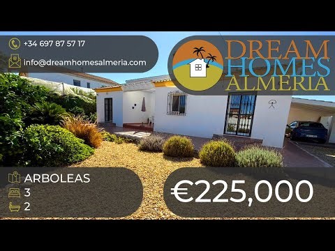 3 bed 2 bath villa within walking distance of Arboleas village