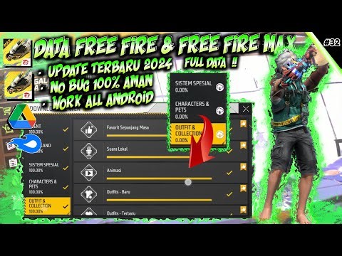 Quick Way to Download Free Fire Data and FF Max 2024 Data | Full Expansion Pack FF Data After Update
