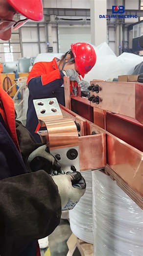 Fixing Copper Busbars on a Transformer | So Satisfying