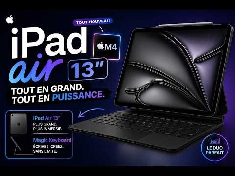 iPad Air M4 13 pouces & Magic Keyboard : Ma présentation complète !