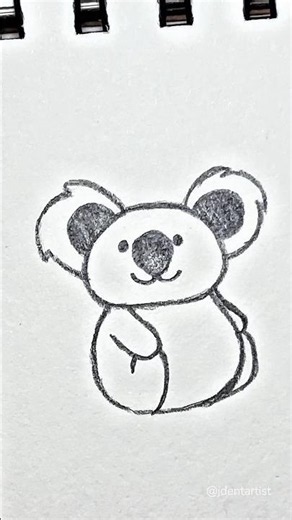 Cute things to draw when bored - KOALA 🐨 #drawing #cute #sketchbook #easy #doodle #koala