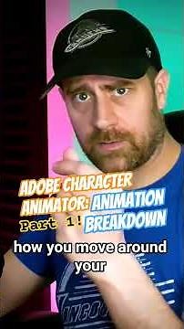 Adobe Character Animator: Great for beginners!#animation #animating #howto #viral #trending #cartoon