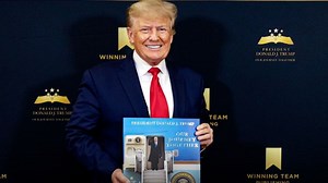 Trump takes no prisoners in his new coffee table book