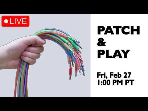 Patch & Play LIVE - Making chords with multiple oscillators