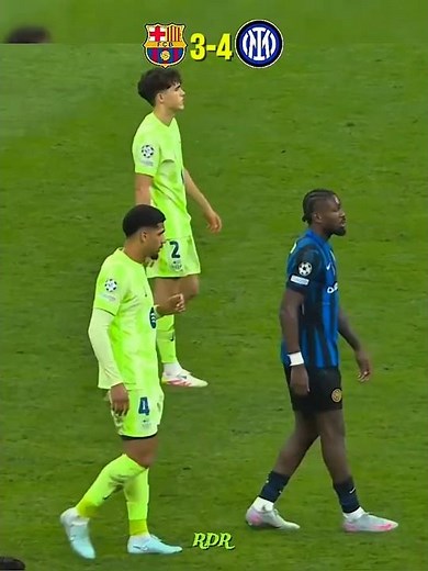 Inter vs Barca 4-3 | THE CRAZIEST GAME OF 2025! 🔥😱 #Shorts