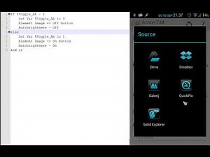 Tasker tutorial: Toggles inside scenes