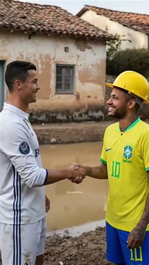 Ronaldo vs Messi 😂😂😂 #ronaldo #messi #neymar #ai #funny #messi