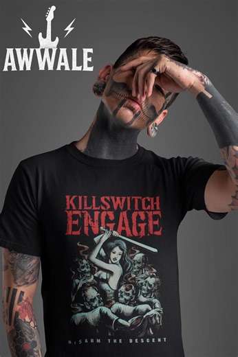Killswitch Engage T-shirt - Disarm the Descent, Metal Music Shirt - Etsy UK