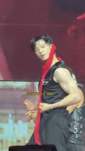 Anita Fanpage Art & edits on Instagram: "So … this happened .. right in front of me … Only my hottest dream .. . . Hearing “More” live … what did you think 😜👌🏼 Eunwoo looked sooo good in that outfit .. it just hugged his body perfectly .. but it was a killer version.. Mirotic finally found its match .. they all delivered .. And the live band and choreo… mmmmm I have so much recorded but still digesting the feeling of the concert and being here .. a lot to take it… Cr: Eunwo.o_art #stargraphy