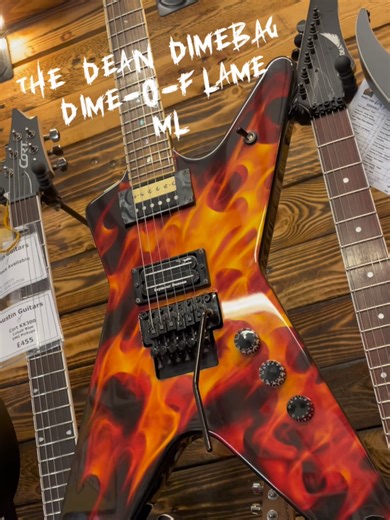 Dimebag Dime-O-Flame ML: A Stunning Guitar Review