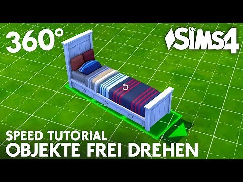 Objekte frei drehen und verschieben | Die Sims 4 Tutorial: Bau-Modus