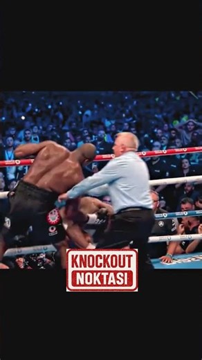 Dubois Tek Vuruşla Herkesi Susturdu! Joshua'nın Kâbusu 🥊 #boks #shorts #boxing