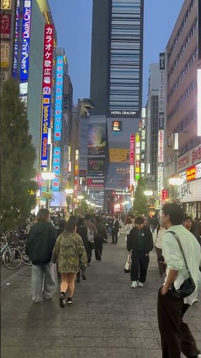Godzilla Statue Towers Over Shinjuku