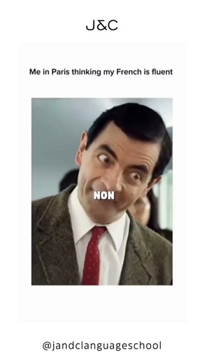 Learning French is a journey… sometimes with the wrong language 🤣