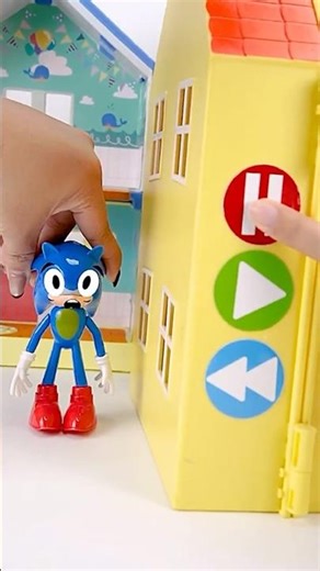 How to control Sonic!!! Satisfying Experience with Sonic the Hedgehog Collection #short #toy #funny