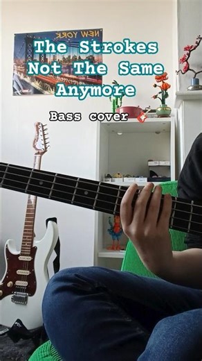 Bass cover of Not the same anymore by The Strokes #bass #indie #bassist #cover #coversong