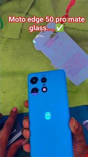 Motorola Edge 50 Pro Glass Lagane Ka Perfect📱Edge 50 Pro Screen Guard Install Step by Step📱#shorts
