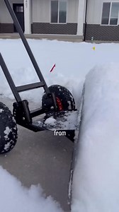 This genius Amazon find lets you push snow instead of lifting it, meaning WAY less strain on your back, shoulders, and arms. Clears driveways fast, glides smoothly, and makes winter cleanup so much easier. Why didn’t we all know about this sooner?! ❄️🙌 | Stuff You Actually Need.