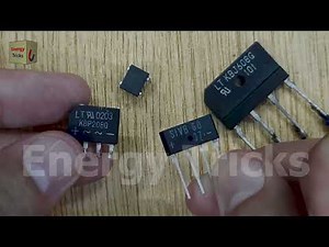 How to Make Full Wave Bridge Rectifier Circuit Energy Tricks