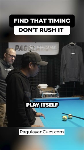 "Find that timing. Don't rush it" Come by the booth and test Pristine. I'll give you some pointers.