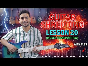 Master Guitar Modes: Transpose Any Mode Across the Neck | Shred Lesson 20