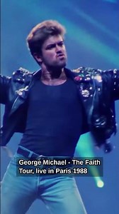 George Michael: The Faith Tour, Live in Paris 1988 🎬 #shorts