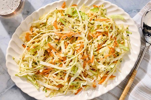 Simple Carrot & Cabbage Salad