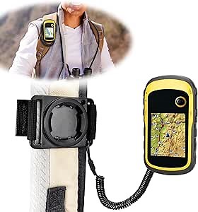 Backpack Tether for Garmin Handheld GPS Mount Accessories, Compatible with Garmin eTrex, Rino, Oregon, Alpha and GPSMAP, Hiking or Hunting, Quick Access, Accessible and Secure