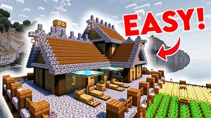 Build Your Dream Lake House in Minecraft – Who Wants to Live Here? 😍