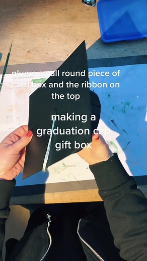 DIY Graduation Cap Gift Box Tutorial for Exams | Handmade Gift Idea