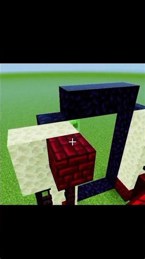 Minecraft snake portal! #shorts #minecraft