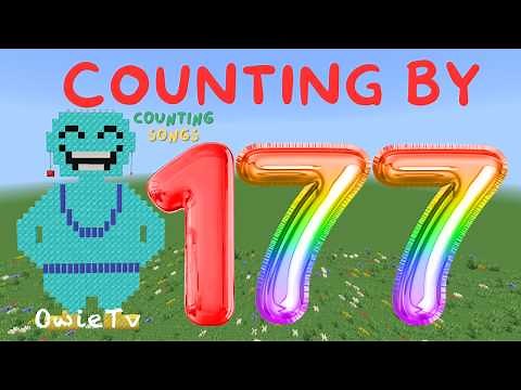 Counting by 177 Song | Minecraft Numberblocks Counting Songs for Kids | Math Songs for Kids