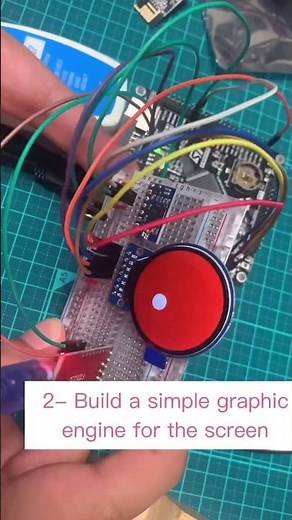 Arduino Motion detection and graphic engine 2