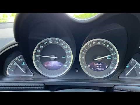 Acceleration Stock Mercedes SL 350 (R230) 0-60 mph / 0-100 km/h in 6,6 sec