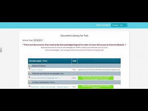 Genesis University for Parents - New Parent Form and Document Completion for Access to Genesis