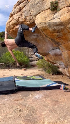 Shift Horizons 7B+🔥 Rocklands Boulder Plateau #climbing #rockclimbing #boulder