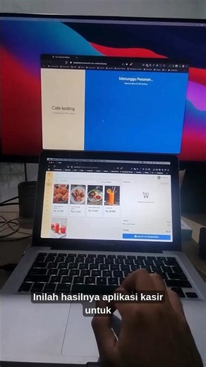 Aplikasi Kasir (POS) untuk kafe dan restoran #coding #challenge #developer #programming