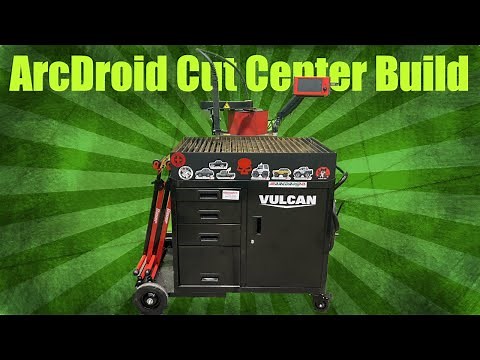 Compact CNC Plasma Cut Center Full Build; ArcDroid, HF Titanium 65 w/ PlasmaDyn Hypertherm Torch
