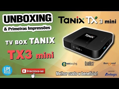 Tanix TX3 mini, de mini essa TX3 não tem nada. Potência e fluidez não faltam #Unboxing e Impressões