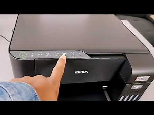 Epson EcoTank ET-2862 Control Panel Tutorial: Buttons & Lights Explained