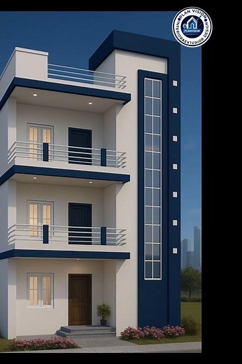 3D house design 🏡| front elevation 🏠| #planvision #trending #viral #ytshorts #shorts #youtube #reels