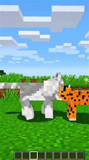 Dog eats cat in Minecraft 😯😯🤮 #subscribe#minecraft#viralshorts#trendingshorts
