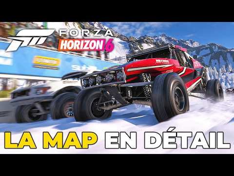 Forza Horizon 6 : TOUT ce qu’il faut SAVOIR sur la NOUVELLE MAP ! 🔥