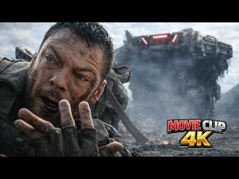 Alan Ritchson "81" First Contact Scene 👽💥 — WAR MACHINE (2026) Movie Clip 4K